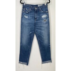 AG Adriano Goldschmied Pheobe Jeans Womens 25 High Waisted Tapered Leg Denim